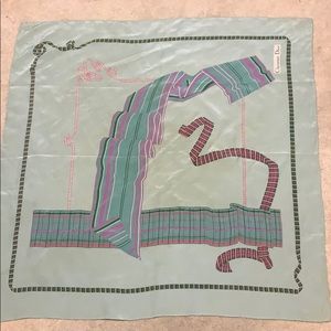 Christian Dior silk scarf